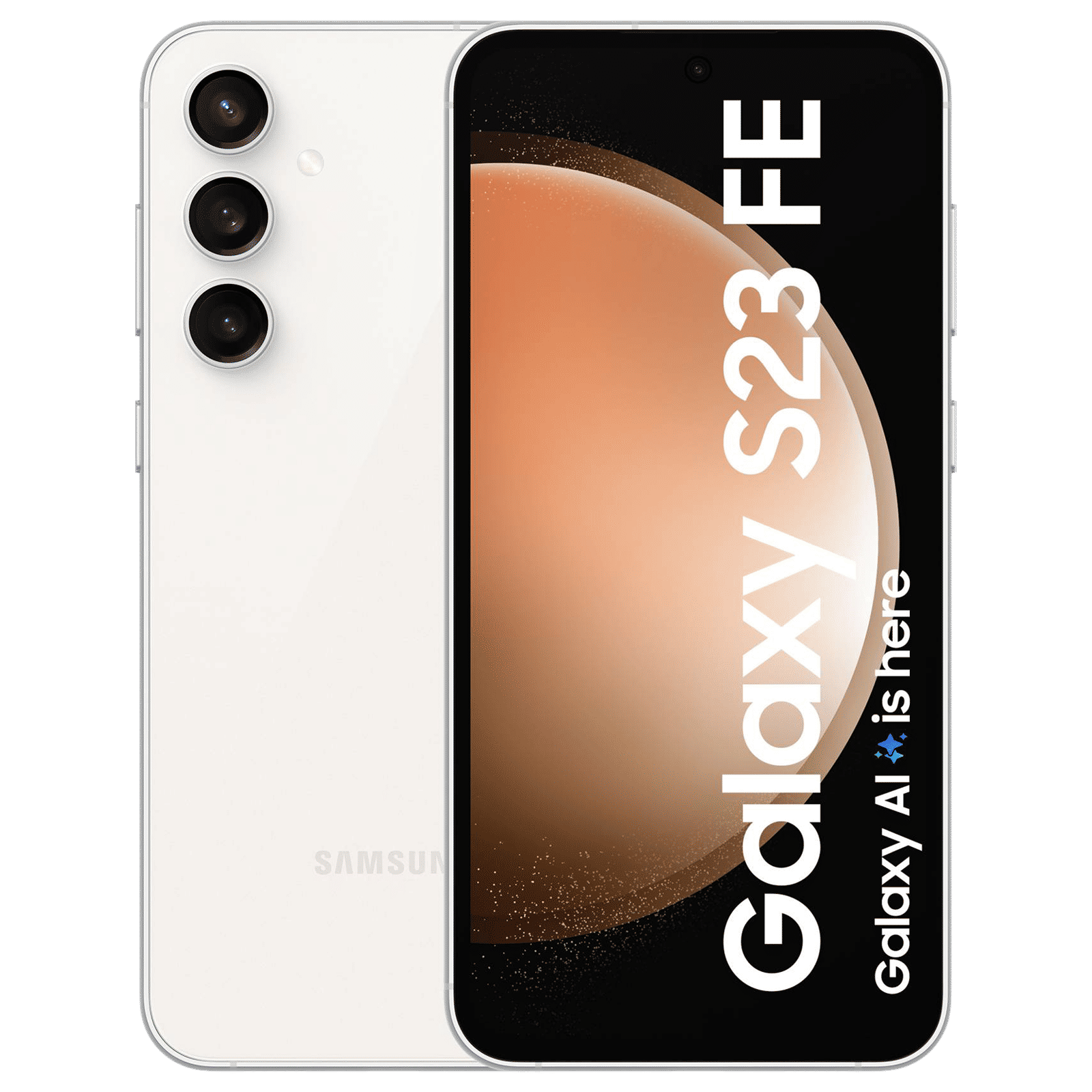 Buy SAMSUNG Galaxy S23 FE 5G (8GB RAM, 256GB, Cream) Online Croma